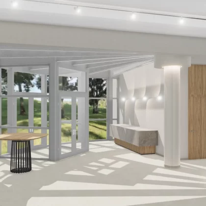 Lobby vor Tagungsraum Feine Lichtung