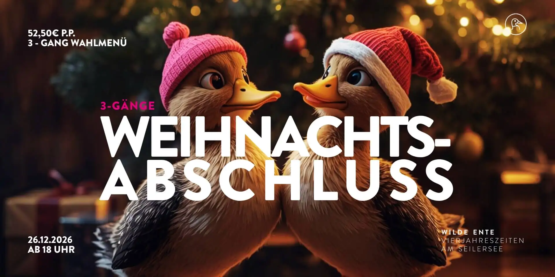 Weihnachten im Restaurant Wilde Ente